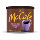 McCafe Ground, Can French Roast Ground Coffee, French/Dark, Kosher, 6/Carton (GMT7831) Case of 6
