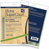 Diversey SuperCourt Microfiber Dusting Pads, 60" x 5", Green, 5/Pack (DVOAX0003500) Pack of 5
