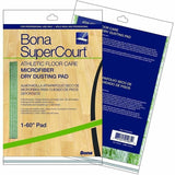 Diversey SuperCourt Microfiber Dusting Pads, 60" x 5", Green, 5/Carton (DVOAX0003500CT) Case of 5