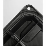 Remington Heavy-Duty Storage Container, External Dimensions: 30" x 16" x 15.3", 75 lb, Black, Green (IRS296005) Each