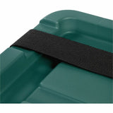 Remington 20QT Store-It-All Tote, Internal Dimensions: 13.75" x 8.50" x 9.50", Black, Green, 5 gal (IRS296070) Each