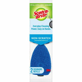 Scotch-Brite Non-Scratch Dishwand Pads, 1 Pack, Blue (MMM48312RSCRRP) 1 Pack