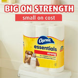 Charmin Essentials Strong Mega, 1 Ply, Mega, White, 18/Carton (PGC04522) Case of 18