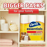 Charmin Essentials Strong Mega, 1 Ply, Mega, White, 18/Carton (PGC04522) Case of 18