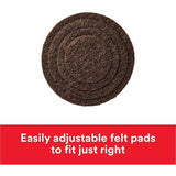 Scotch Custom-Fit Felt Pads, Brown, 1Each (MMMSP882NA) Each