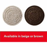 Scotch Custom-Fit Felt Pads, Brown, 1Each (MMMSP882NA) Each