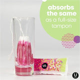 Kimberly-Clark Click Compact Tampons, 32/Box, 6/Carton (KCC51584CT) Case of 6
