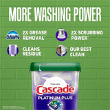Cascade Platinum Plus ActionPacs, Fresh Scent, 47/Pack (PGC15793) Pack of 47