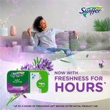 Swiffer Sweeper Wet Mop Cloths, Lavender Scent, 8" x 10", Textured, White, 3/Carton (PGC55311CT) Case of 3