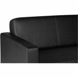 Lorell Clarke Series Loveseat with Antimicrobial Upholstery and Power, 53.2" x 29.8" x 31" Overall Dimension (LLR86951) Each