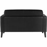 Lorell Clarke Series Loveseat with Antimicrobial Upholstery and Power, 53.2" x 29.8" x 31" Overall Dimension (LLR86951) Each