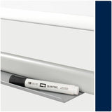 Quartet Nano-Clean 2-Sided Magnetic DryErase Easel, 48" (4 ft) Width x 36" (3 ft) Height, White Surface, Silver Frame (QRT284836A01R) Each