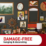 Command Sawtooth Picture Hangers, 4 lb (1.81 kg) Capacity, White, 3 Hangers, Durable, Adhesive, 1/Pack (MMM17042ES) Each