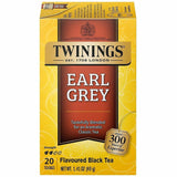 Twinings Original Organic Earl Grey Tea Black Tea, 20/Box (TWGF05326) Box of 20