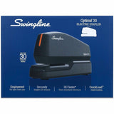 Swingline Optima 30 Electric Stapler, 23/0.24", Black, Staples Upto 30 Sheet, Full Strip, Staple Size:, Plastic (SWI42150) Each