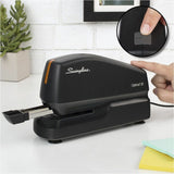 Swingline Optima 30 Electric Stapler, 23/0.24", Black, Staples Upto 30 Sheet, Full Strip, Staple Size:, Plastic (SWI42150) Each