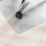 Floortex Unomat Chair Mat, 60" x 48" x 0.650" Thickness, Clear, Rectangular, Polyester, Polymer (FLRNRCMFLPD0002) Each