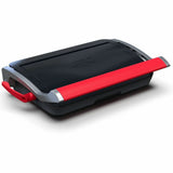 GBC CB15 CombBind Punch/Bind Machine, 3.5" x 18.1" x 11.5", Black, Red, 150 Sheet(s) Bind, 15 Punch (GBC200023) Each