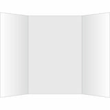 Geographics Royal Brites Tri-Fold Project Boards, 36" x 48", White, Kraft, 12/Carton (GEO27145) Case of 12