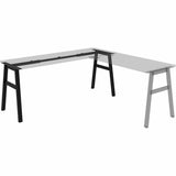 Lorell Table Base, Powder Coated A-shaped, Black Base, 28.50" Height x 71.60" Width x 23.20" Depth (LLR16286) Each