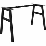 Lorell Table Base, Powder Coated A-shaped, Black Base, 28.50" Height x 71.60" Width x 23.20" Depth (LLR16286) Each