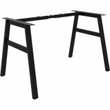 Lorell Table Base, Powder Coated A-shaped, Black Base, 28.50" Height x 71.60" Width x 29.10" Depth (LLR16287) Each