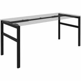 Lorell Table Base, Powder Coated H-shaped, Black Base, 28.50" Height x 71.60" Width x 29.10" Depth (LLR16281) Each