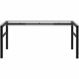 Lorell Table Base, Powder Coated H-shaped, Black Base, 28.50" Height x 71.60" Width x 23.20" Depth (LLR16280) Each