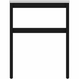 Lorell Table Base, Powder Coated H-shaped, Black Base, 28.50" Height x 71.60" Width x 23.20" Depth (LLR16280) Each