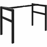 Lorell Table Base, Powder Coated H-shaped, Black Base, 28.50" Height x 71.60" Width x 23.20" Depth (LLR16280) Each