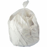 Genuine Joe Linear Low Density Can Liners, 24" Length x 32" Width x 0.35 mil (9 Micron), Clear, 500/Carton (GJO24320) Case of 500