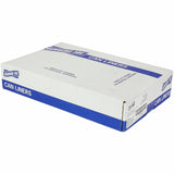 Genuine Joe Linear Low Density Can Liners, 30" Length x 36" Width x 0.75 mil (19 Micron), White, 200/Carton (GJO51100) Case of 200