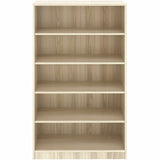 Lorell Sturdy 5-Shelf Bookcase, Modern Elm (LLR66342) Each