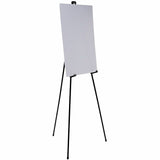 Lorell Presentation Easel, 20 lb Load Capacity, Aluminum, Steel, Metal, Black (LLR43027) Each