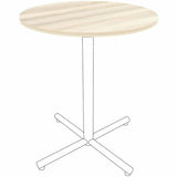 Lorell Essentials Hospitality/Conference 36" Round Table Top, Modern Elm (LLR66363) Each