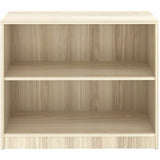 Lorell Sturdy 2-Shelf Bookcase, Modern Elm (LLR66339) Each