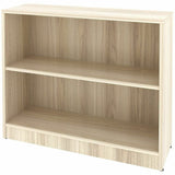 Lorell Sturdy 2-Shelf Bookcase, Modern Elm (LLR66339) Each