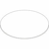 Lorell Essentials Hospitality/Conference 42" Round Table Top, Modern Elm (LLR66362) Each