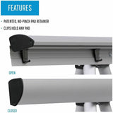 Lorell Presentation Easel, Silver (LLR43050) Each