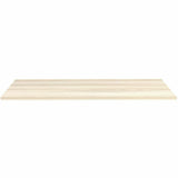 Lorell Multi-Purpose Tabletop, Laminated Rectangle Top, 24" w x 60" d x 1" Thickness, 1" h, Modern Elm (LLR66354) Each