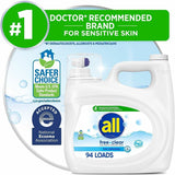 all Free Clear Liquid Laundry Detergent,, 118 fl oz (3.7 quart) (DIA47463EA) Each