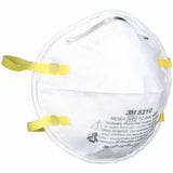 3M Safety Mask, White (MMM8210CT) Case of 8