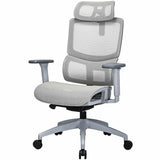 Lorell Ripley All-Mesh High-Back Chair with Articulating Lumbar Support, Gray (LLR63201) Each