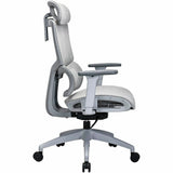 Lorell Ripley All-Mesh High-Back Chair with Articulating Lumbar Support, Gray (LLR63201) Each