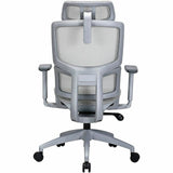 Lorell Ripley All-Mesh High-Back Chair with Articulating Lumbar Support, Gray (LLR63201) Each