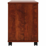 Lorell 2-Drawer Mobile File Cabinet, Cherry (LLR16239) Each