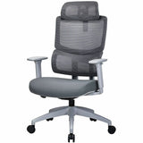 Lorell Ripley High Mesh-Back Chair with Articulating Lumbar Support, Gray (LLR63203) Each