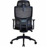 Lorell Ripley High Mesh-Back Chair with Articulating Lumbar Support, Black (LLR63202) Each