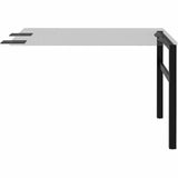 Lorell 16282 Adjustable Table Leg Bases & Returns, Black (LLR16282) Each