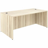 Lorell Essentials Retangular Desk Shell, 29.50" Height x 70.90" Width x 35.40" Depth, Modern Elm (LLR66301) Each
